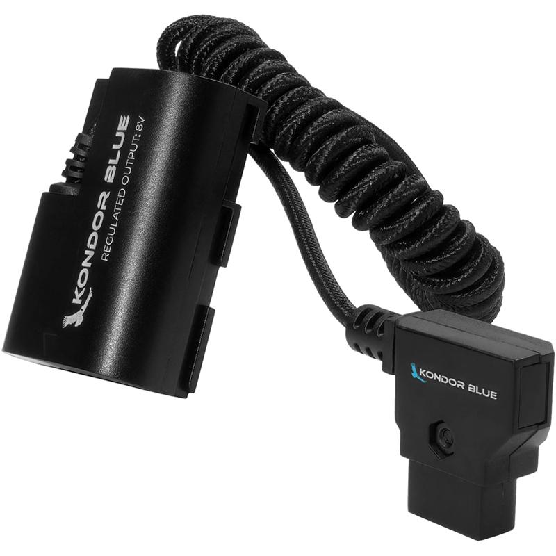 Kondor Blue D-Tap to Canon LPE6 Dummy Battery Cable